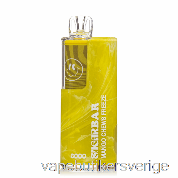 Vape Sverige Sugar Bar Sb8000 Engångs Mango Tugg Frys